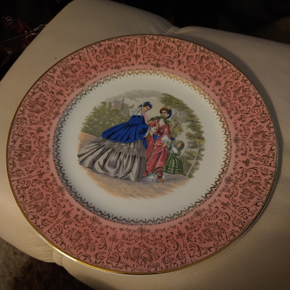 Imperial service plate by Salem China Company